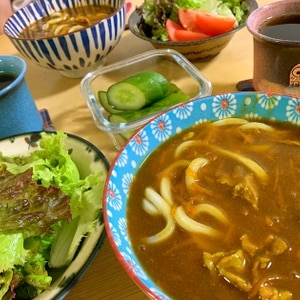 次の日の楽しみ☆カレーうどん